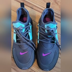 Nike React Presto BQ4002-001 GREY  Purple Sky Blue 7y   wmns8.5-9